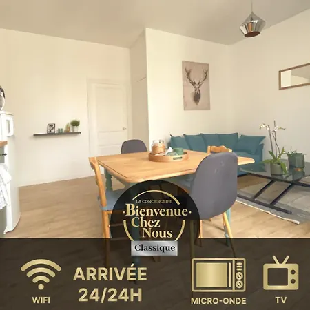 Le Vichatel - T3 En Centre Proche De Place Gaillard Apartment *