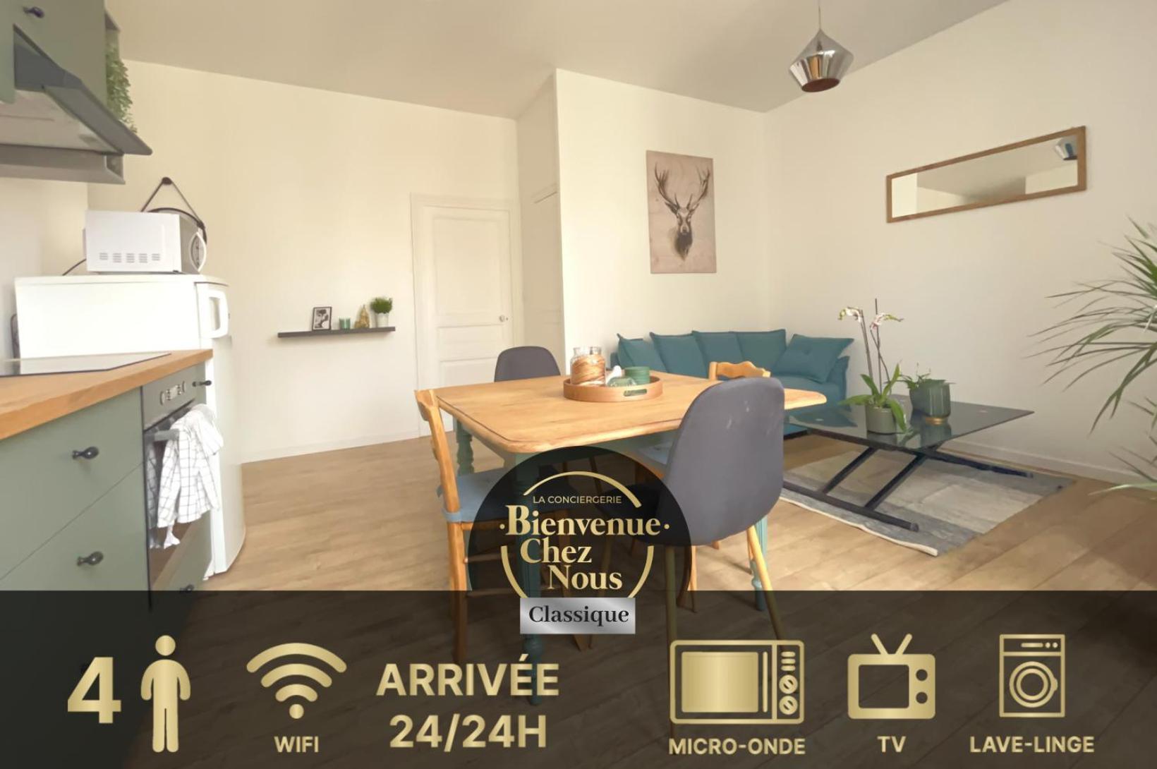 Le Vichatel - T3 En Centre Proche De Place Gaillard Apartment *